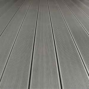 Kaido - Set di 5 Doghe Pavimento da Esterno 150x75 cm per Giardino Patio Terrazza in WPC Nero