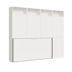 Letto Kando singolo Bianco Frassino composizione B
