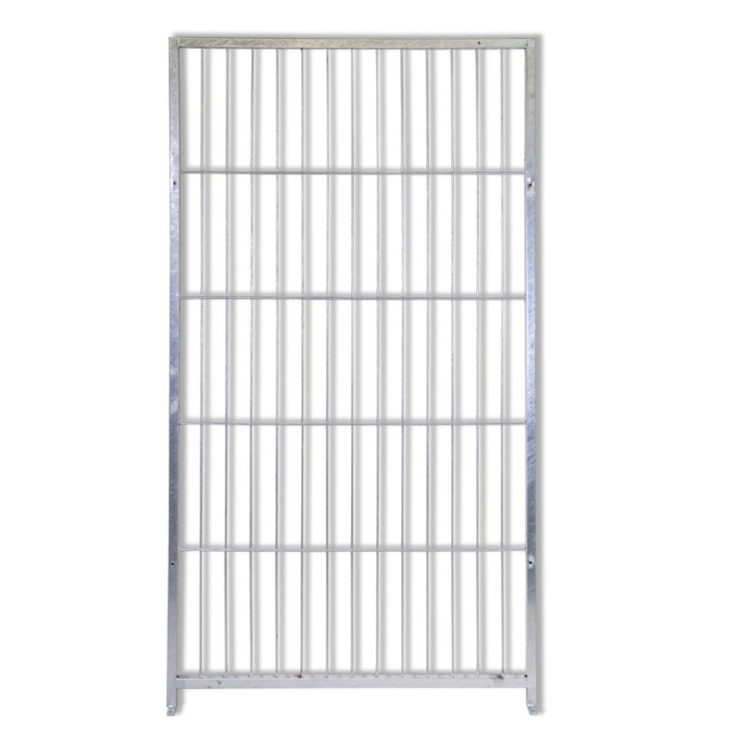 Box per cani da esterno coperto e retro in legno zincatura elettrolitica da 200x200xh180 cm