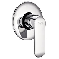 Miscelatore doccia da parete america ad incasso ottone colore cromato bagno *** confezione 1