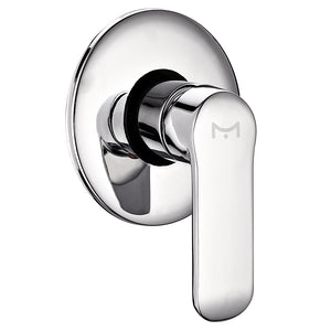 Miscelatore doccia da parete america ad incasso ottone colore cromato bagno *** confezione 1