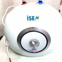 Scaldabagno elettrico isea mini swing sopralavello garanzia 2 anni 1500 watt *** capacità  10 litri, confezione 1