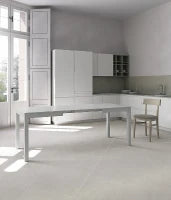 E-STYLO Tavolo allungabile moderno, perfetto per chi desidera ottimizzare gli spazi senza rinunciare a stile e funzionalità, 80cm X 130/210cm H. 76cm