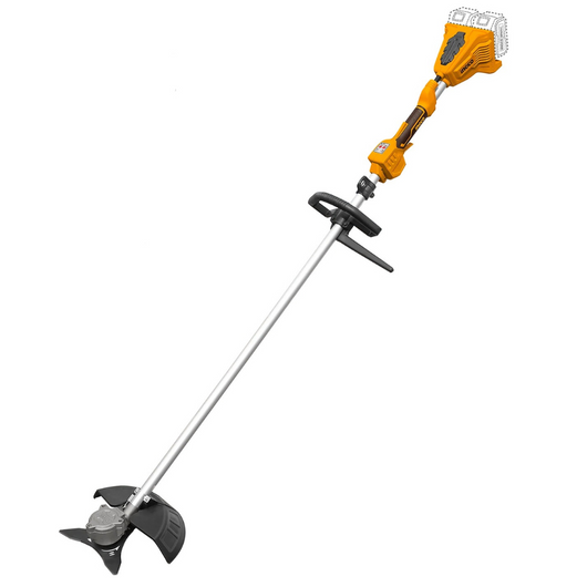 Decespugliatore 40v 2 batterie caricatore lama testa tagliabordi occhiali