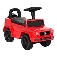 Macchina Giocattolo, Macchina Cavalcabile per Bambini 12-36 Mesi, Mercedes-Benz G350, Rossa
