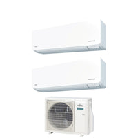 Climatizzatore Condizionatore Fujitsu Dual Split Inverter serie KG AIRSTAGE 7+9 con AOEG14KBCA2 R-32 Wi-Fi Integrato 7000+9000