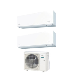 Climatizzatore Condizionatore Fujitsu Dual Split Inverter serie KG AIRSTAGE 7+9 con AOEG14KBCA2 R-32 Wi-Fi Integrato 7000+9000