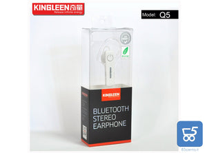 KINGLEEN Q5 auricolare bluetooth senza fili audio HD ricarica Micro Usb Android Apple Tablet