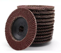 KIT 10 PZ DISCO ABRASIVO LAMELLARE PER SMERIGLIATRICE 115mm GRANA 40 Art.02037