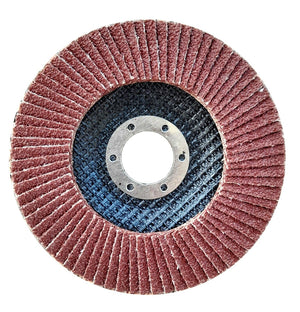 KIT 10 PZ DISCO ABRASIVO LAMELLARE PER SMERIGLIATRICE 115mm GRANA 40 Art.02037