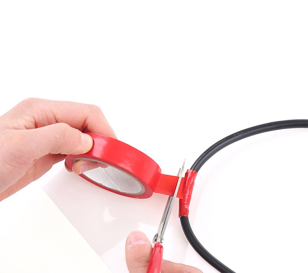 KIT 10 ROTOLI NASTRO ISOLANTE ELETTRICO PER ELETTRICISTA PVC COLORI ASSORTI