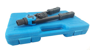 KIT 116 PZ RIVETTATRICE PER INSERTI RIVETTI FILETTATI M3 M4 M5 M6 M8 M10 M12