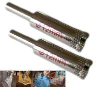 KIT 2 FRESA A TAZZA DIAMANTATA Ø 12 mm PER VETRO, MARMO, CERAMICA E VETRORESINA