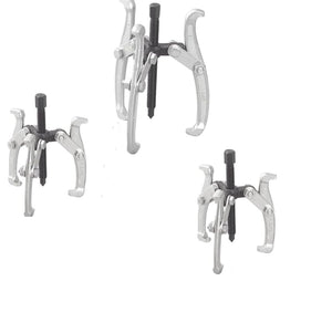 KIT 3 ESTRATTORI PER CUSCINETTI  INTERNI ED ESTERNI A TRE GRIFFE 75 100 150 mm