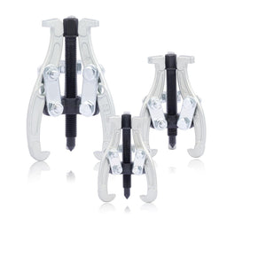 KIT 3 ESTRATTORI PER CUSCINETTI  INTERNI ED ESTERNI A TRE GRIFFE 75 100 150 mm