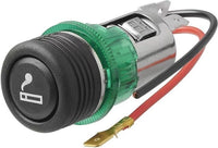 KIT ACCENDISIGARI ACCENDINO SIGARETTE PER AUTO CAMPER 12VOLT LUCE ILLUMINA