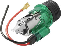 KIT ACCENDISIGARI ACCENDINO SIGARETTE PER AUTO CAMPER 12VOLT LUCE ILLUMINA