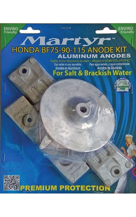 KIT ANODI HONDA BF75-90-115