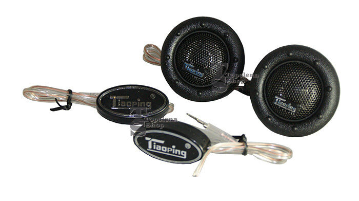 KIT CAR CASSE SPEAKER TWEETER COPPIA DI ALTOPARLANTI DA 150WATT 29mm. TP-96