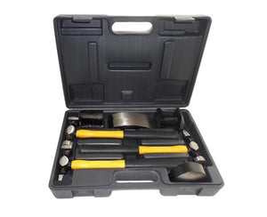 KIT CARROZZIERE MARTELLI TASSI RIPARAZIONE AUTO VALIGETTA 7PZ