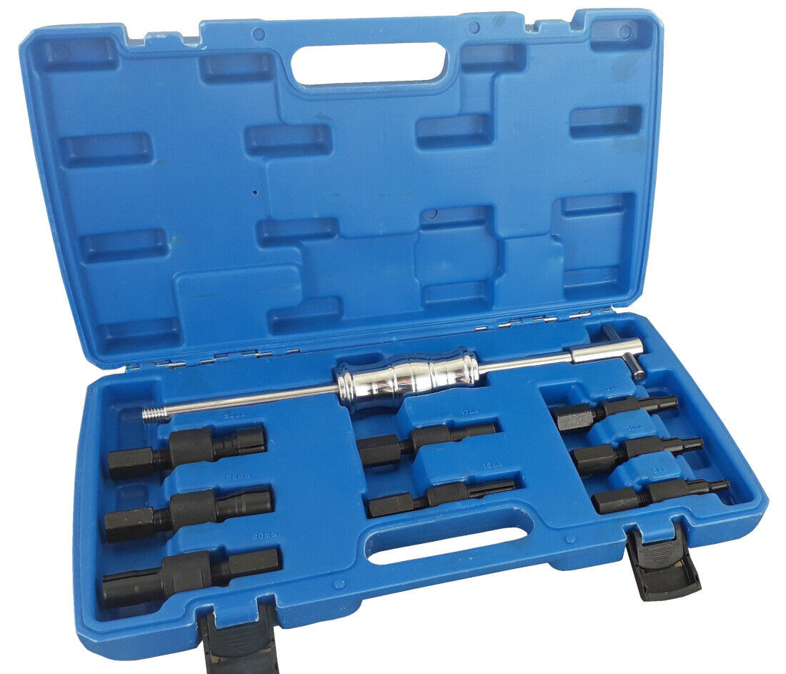 KIT ESTRATTORE PER CUSCINETTI INTERNI MARTELLO SCORREVOLE 9 PEZZI