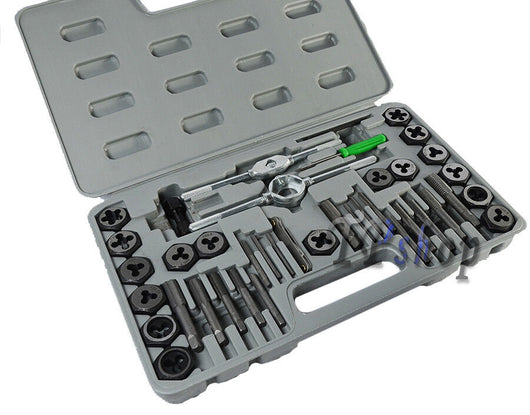 KIT FILIERA 40 PZ  MASCHI E FEMMINE KIT FILIERE 40 PZ IN VALIGIA