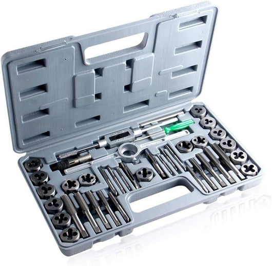 KIT FILIERA 40 PZ  MASCHI E FEMMINE KIT FILIERE 40 PZ IN VALIGIA