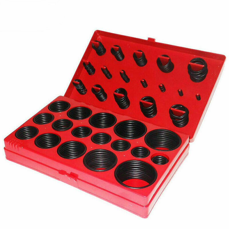 KIT GUARNIZIONI O RING 32 MISURE DIVERSE 419 PZ PEZZI ORING ANELLI GOMMINI