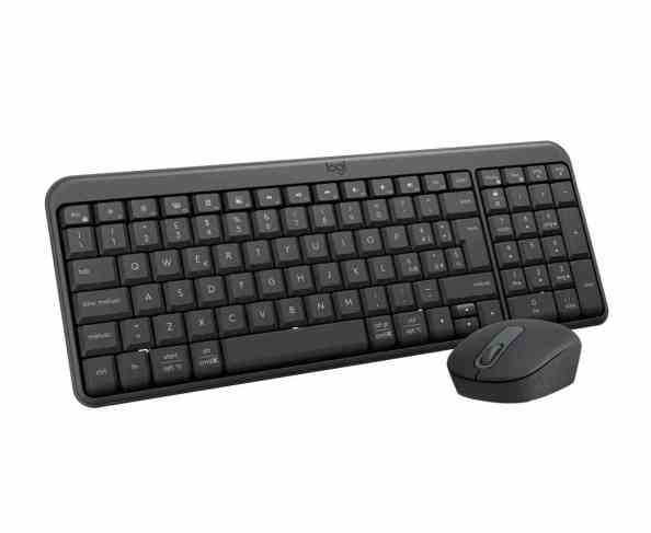 KIT MK250 TASTIERA + MOUSE WIRELESS NERA (920-013534)