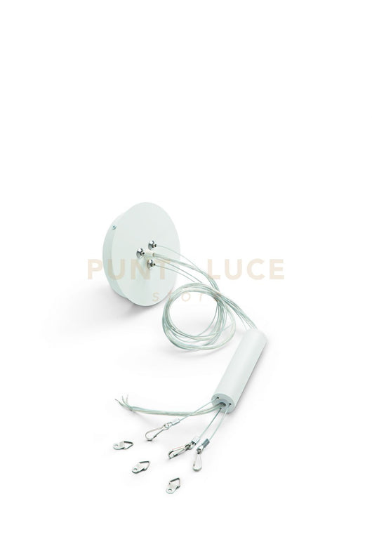 KIT PER SOSPENSIONE BOILER BIANCO H.200CM D. ATTACCO 14CM