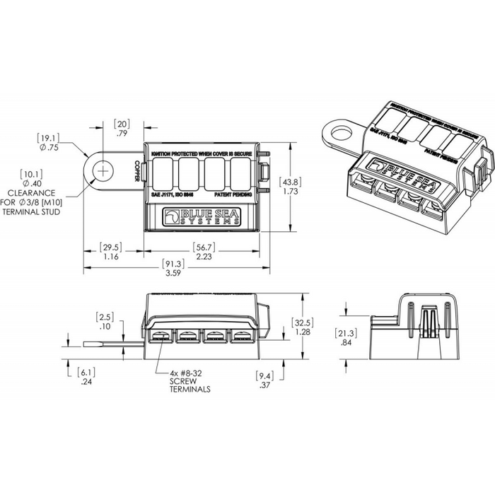KIT PORTAFUSIBILE ST BLADE