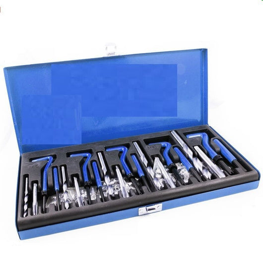 KIT RIPARAZIONE FILETTI ELICOIDI MASCHI RIPRISTINA FILETTATURE 131 PZ