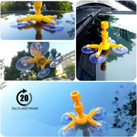 KIT RIPARAZIONE PARABREZZA CREPE SCHEGGE VETRO AUTO RIPARA DANNI VETRO RESINA