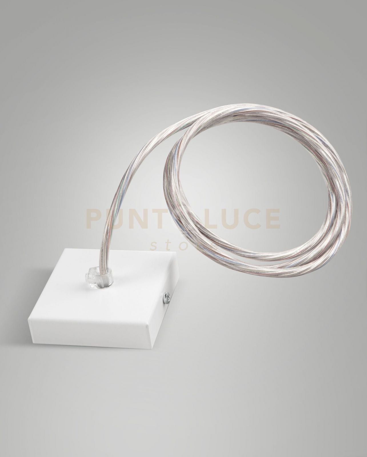 KIT ROSONE ERMES 80X80 BIANCO CAVO 3M