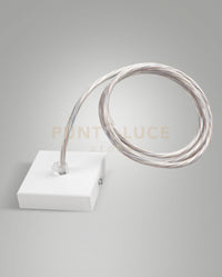 KIT ROSONE ERMES 80X80 BIANCO CAVO 3M