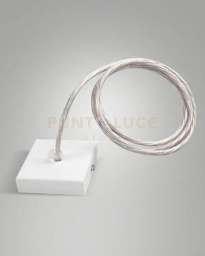 KIT ROSONE ERMES 80X80 BIANCO CAVO 3M