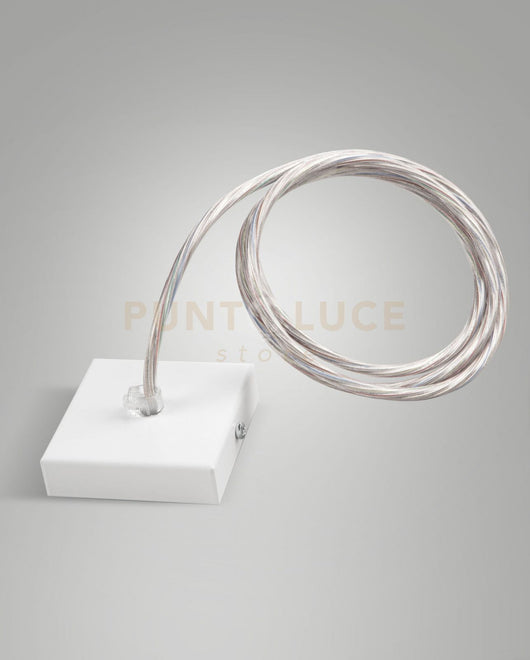 KIT ROSONE ERMES 80X80 BIANCO CAVO 3M