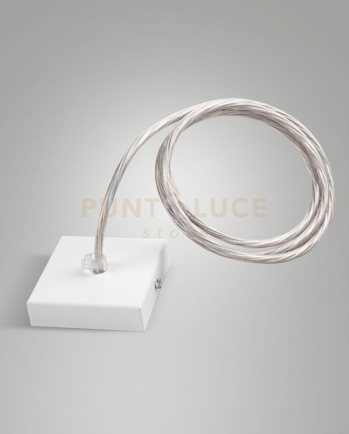 KIT ROSONE ERMES 80X80 BIANCO CAVO 3M