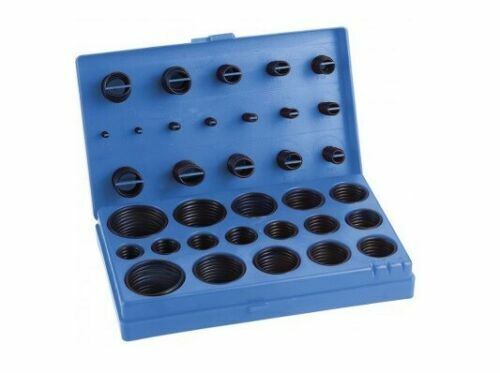 KIT SET 419 PEZZI GUARNIZIONI O-RING VARIE MISURE GOMMA ANELLI TERMOIDRAULICA