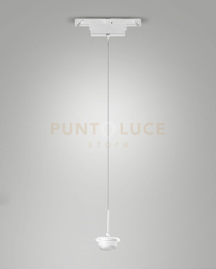 KIT SOSPENSIONE PER BINARIO 48V 8W CCT 2700/3000/4000K 750LM BIANCO ON/OFF