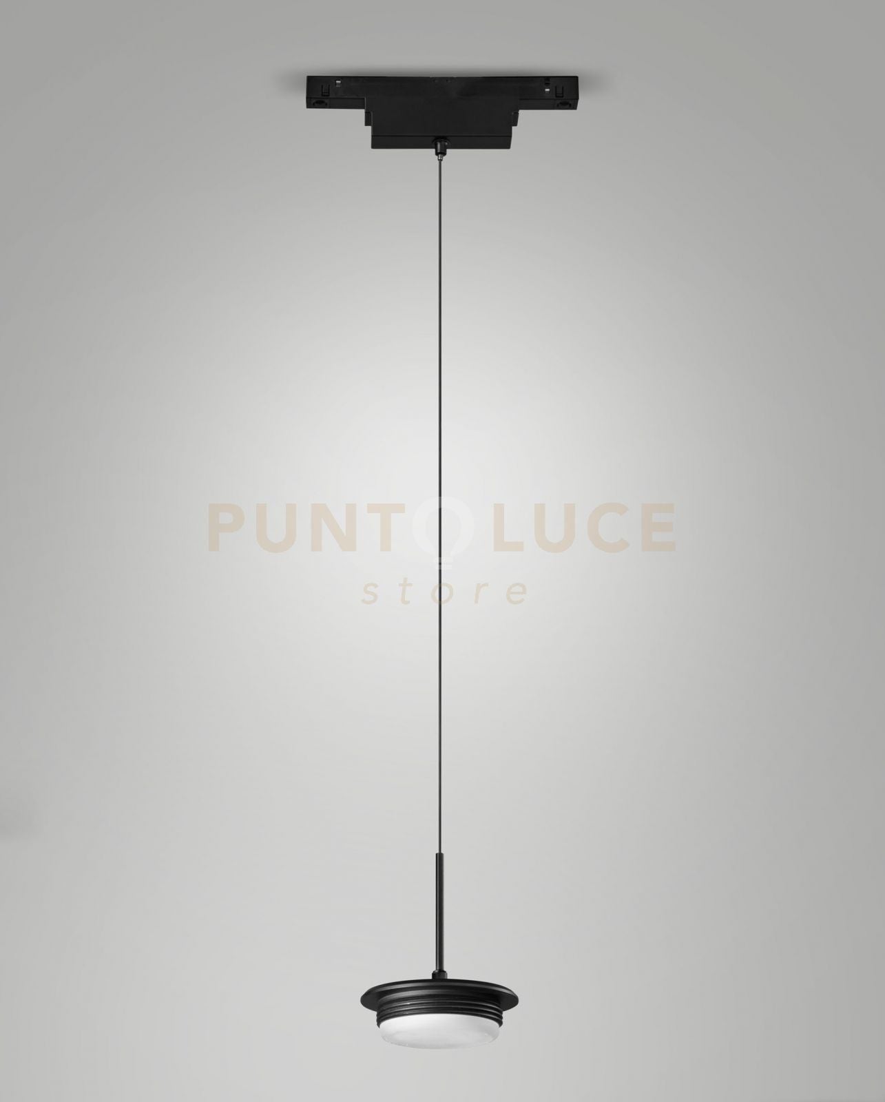 KIT SOSPENSIONE PER SISTEMA BINARIO 48V 14W CCT 2700/3000/4000K 1510LM  NERO