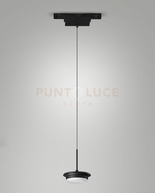KIT SOSPENSIONE PER SISTEMA BINARIO 48V 14W CCT 2700/3000/4000K 1510LM  NERO