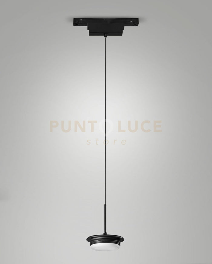 KIT SOSPENSIONE PER SISTEMA BINARIO 48V 14W CCT 2700/3000/4000K 1510LM  NERO