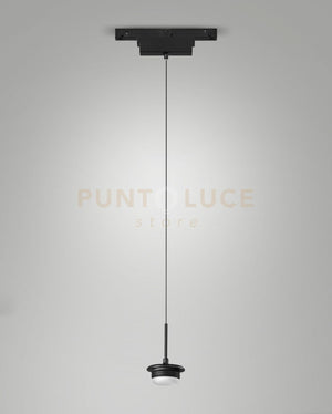 KIT SOSPENSIONE PER SISTEMA BINARIO 48V 8W CCT 2700/3000/4000K 750LM  NERO