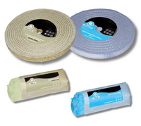 Kit Lucidatura Metalli 2 Disco 250 mm e 2 Pasta Abrasiva Lucidante 700gr Per Lucidare a Specchio Acciaio Inox Alluminio Cromature Ottone Mola Da Banco