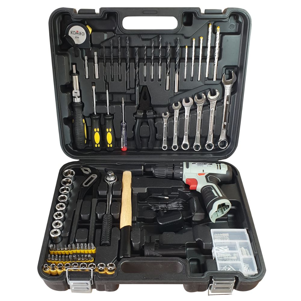 Kit Valigetta Trapano Avvitatore + 135 accessori
