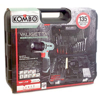 Kit Valigetta Trapano Avvitatore + 135 accessori