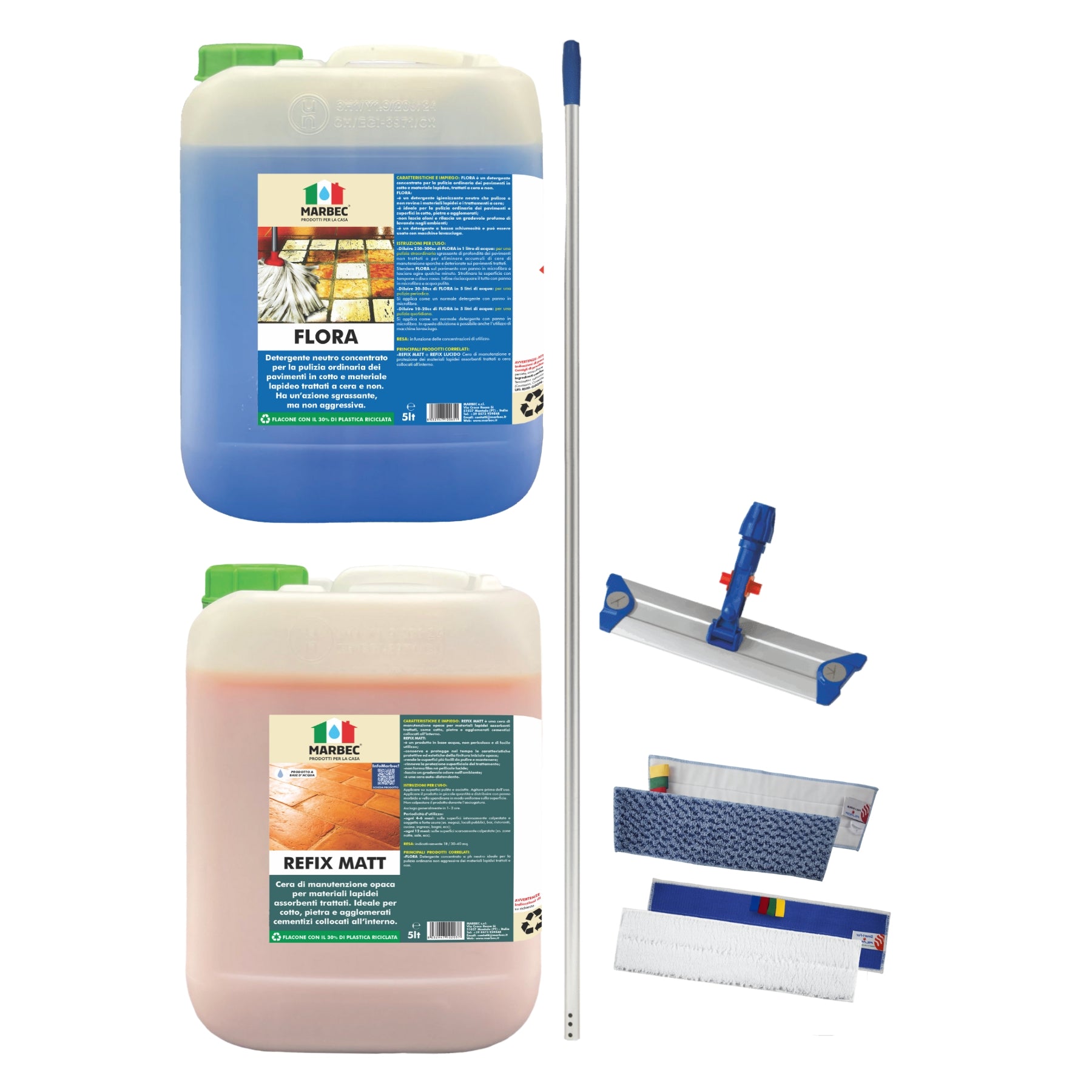 Kit di Pulizia e Manutenzione Cotto e Pietra Interni Cerati Opachi   Kit Manutenzione Cotto Opaco