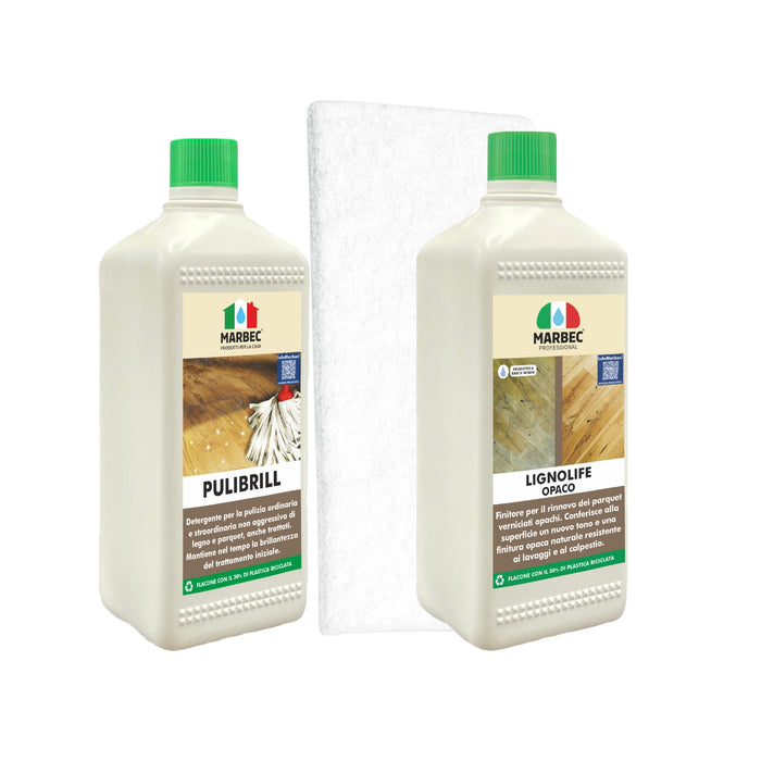 Prodotti per Recupero dei Pavimenti in Legno Verniciati Opachi   Kit Legno Verniciato Opaco