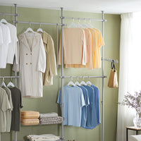 SoBuy Cabina armadio regolabile 311x37x295cm KLS04-II-HG